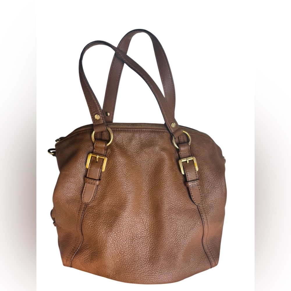 Michael Kors Leather Tote – Camel - Picture 7 of 12